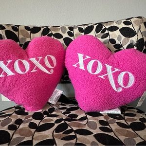 Set of Heart Pillows
